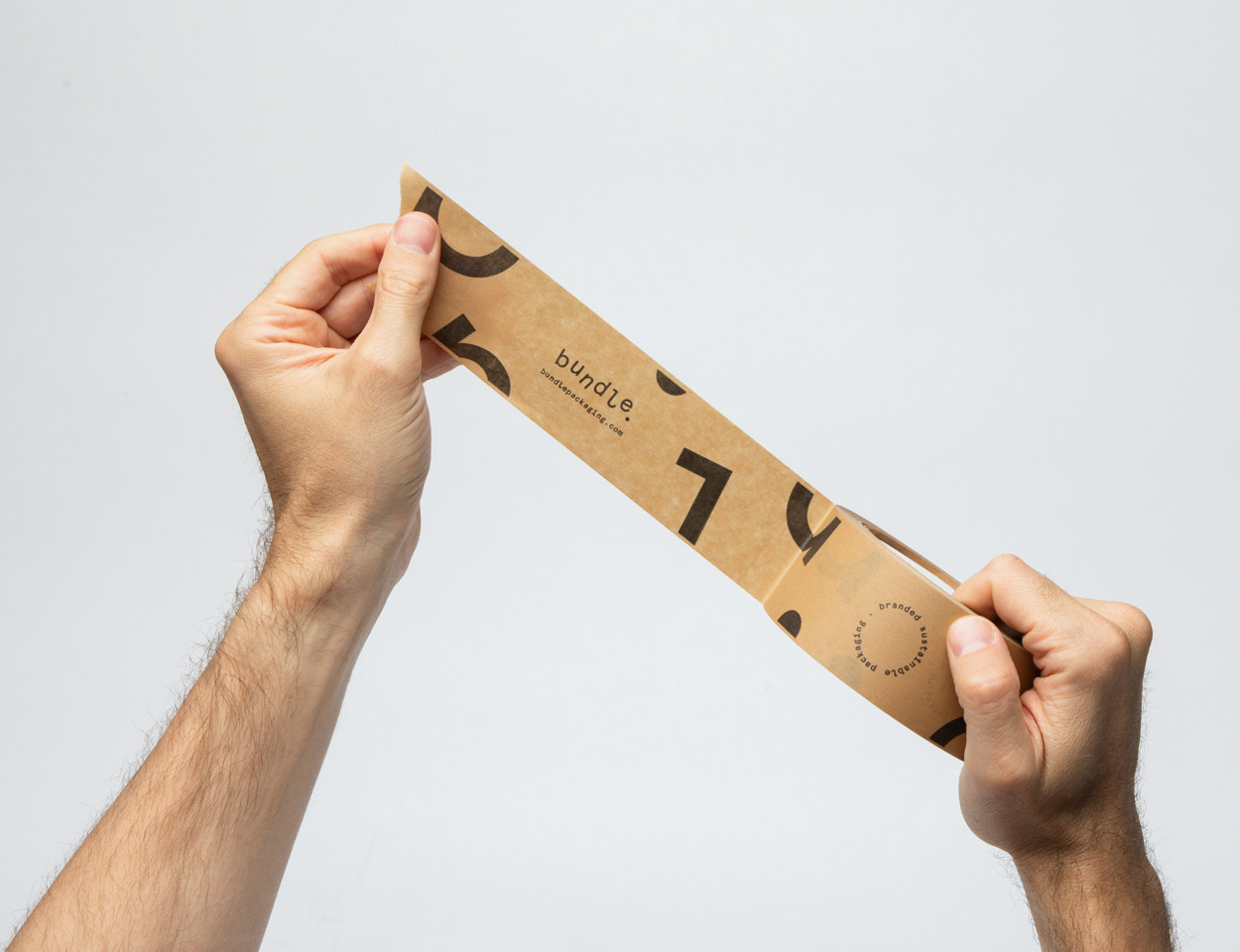 Custom Printed Kraft Paper Packing Tape – Mailers HQ