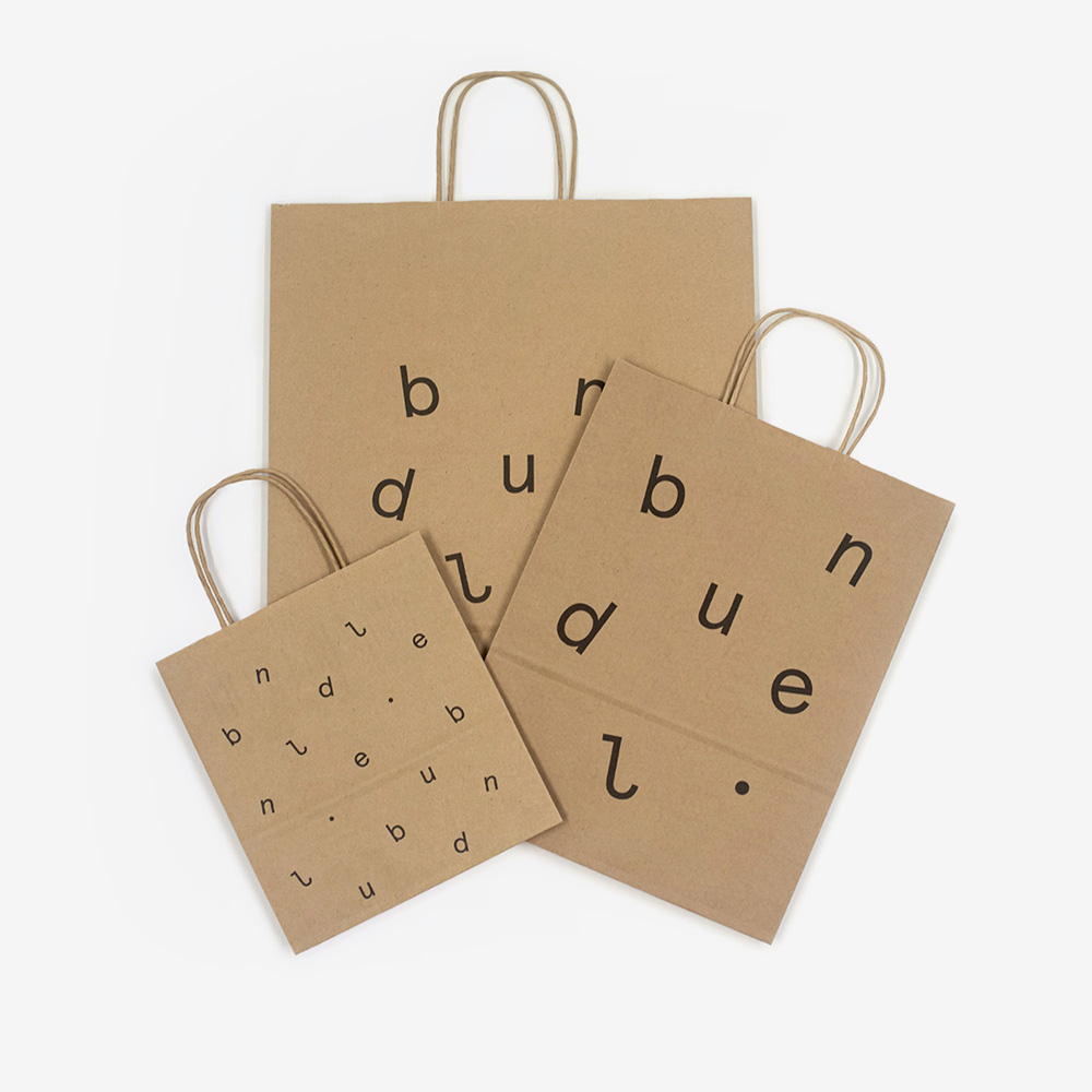 Sustainable Custom Printed Bags Bundle Packaging